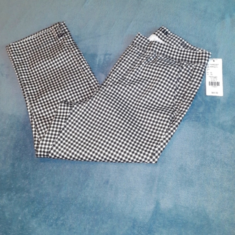 Tristen checked ladies dress pants